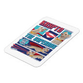 Krypto de Super-Dog Comic Panels Magneet (Linkerzijde)