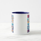 Krypto de Super-Dog Comic Panels Mok (Midden)