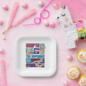 Krypto de Super-Dog Comic Panels Papieren Bordje (Feest)