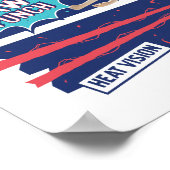 Krypto de Super-Dog Comic Panels Poster (Hoek)