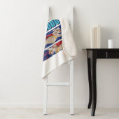 Krypto de Super-Dog Comic Panels Sherpa Deken (In situ)