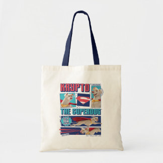 Krypto de Super-Dog Comic Panels Tote Bag