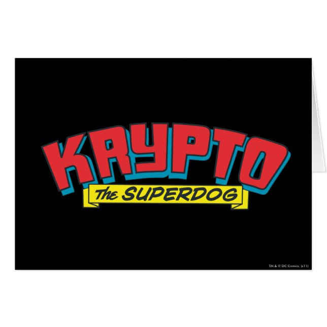 Krypto de superhond (Voorkant Horizontaal)