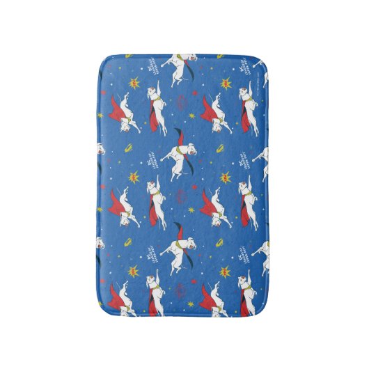 Krypto Flying Pattern Badmat (Voorkant Verticaal)