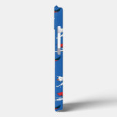 Krypto Flying Pattern Case-Mate iPhone Case (Achterkant / Links)