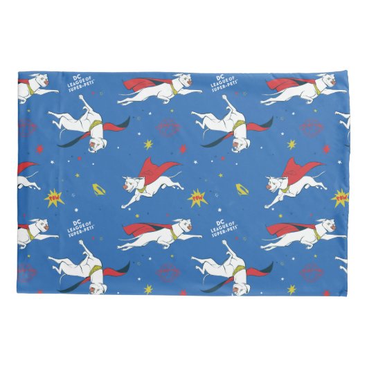 Krypto Flying Pattern Kussensloop (Achterkant)