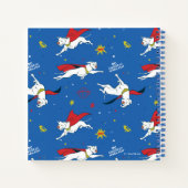 Krypto Flying Pattern Notitieboek (Achterkant)