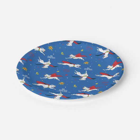 Krypto Flying Pattern Papieren Bordje (Gekanteld)