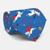 Krypto Flying Pattern Stropdas (Opgerold)