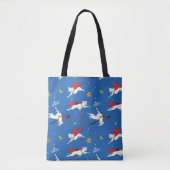 Krypto Flying Pattern Tote Bag (Voorkant)