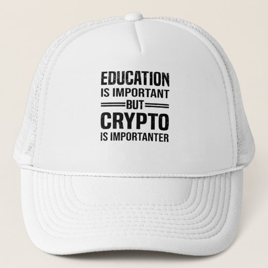 Krypto Gezegde Crypto Miner Trader Krypto Trucker Pet (Voorkant)