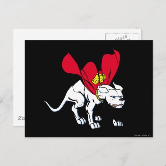Krypto Growls Briefkaart (Voorkant / Achterkant)