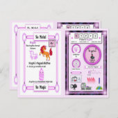 Krypto - Krypton Horn Unicorn Game Kaart (Voorkant / Achterkant)