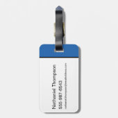 Krypto S-Shield Graphic Bagagelabel (Achterkant verticaal)