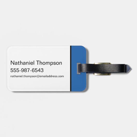 Krypto S-Shield Graphic Bagagelabel (Achterkant horizontaal)