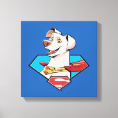 Krypto S-Shield Graphic Canvas Afdruk (Voorkant)