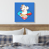 Krypto S-Shield Graphic Canvas Afdruk (Insitu (Slaapkamer))