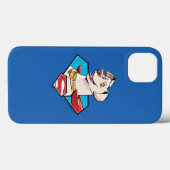 Krypto S-Shield Graphic Case-Mate iPhone Case (Achterkant (horizontaal))