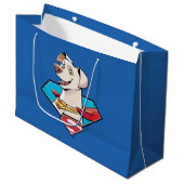 Krypto S-Shield Graphic Groot Cadeauzakje (Voorkant Gekanteld)