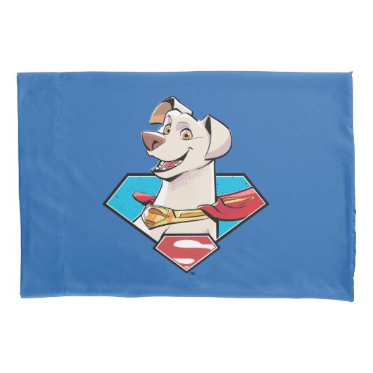 Krypto S-Shield Graphic Kussensloop (Voorkant)