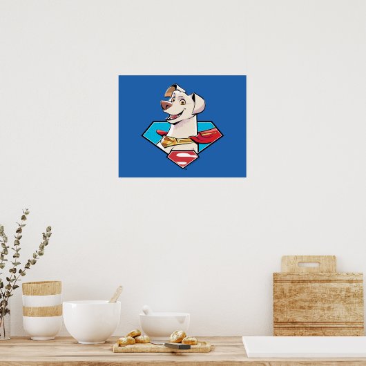 Krypto S-Shield Graphic Poster (Keuken)
