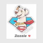 Krypto S-Shield Graphic Sticker (Vel)
