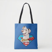 Krypto S-Shield Graphic Tote Bag (Voorkant)