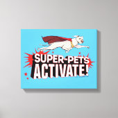 Krypto: Super-Pets activeren! Canvas Afdruk (Voorkant)