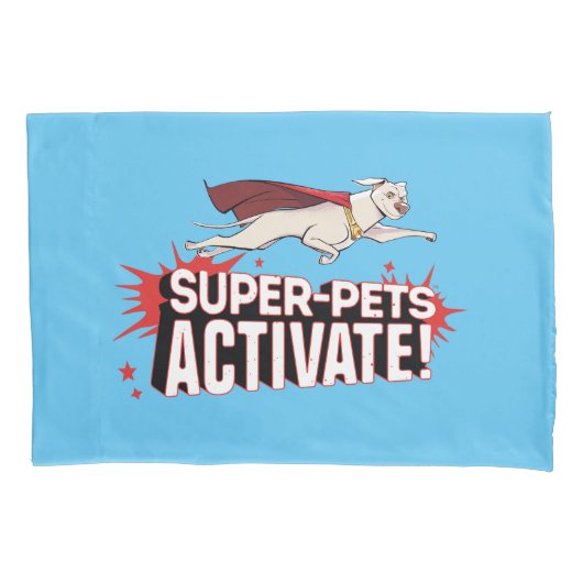 Krypto: Super-Pets activeren! Kussensloop (Voorkant)