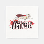 Krypto: Super-Pets activeren! Servet (Voorkant)