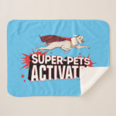 Krypto: Super-Pets activeren! Sherpa Deken (Voorkant (horizontaal))