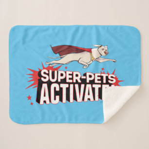 Krypto: Super-Pets activeren! Sherpa Deken