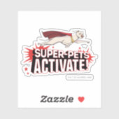 Krypto: Super-Pets activeren! Sticker (Vel)