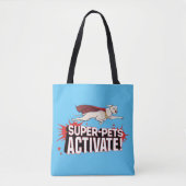 Krypto: Super-Pets activeren! Tote Bag (Voorkant)