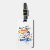 Krypto & Superman: Beste vriend in het universum Bagagelabel (Voorkant verticaal)