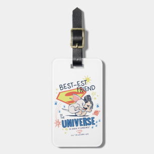 Krypto & Superman: Beste vriend in het universum Bagagelabel