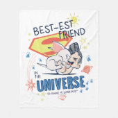 Krypto & Superman: Beste vriend in het universum Fleece Deken (Voorkant)