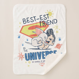 Krypto & Superman: Beste vriend in het universum Sherpa Deken