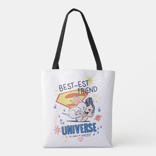 Krypto & Superman: Beste vriend in het universum Tote Bag (Achterkant)