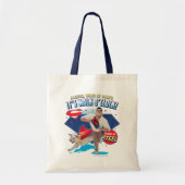 Krypto & Superman - Het is Walk O'Clock! Tote Bag (Voorkant)