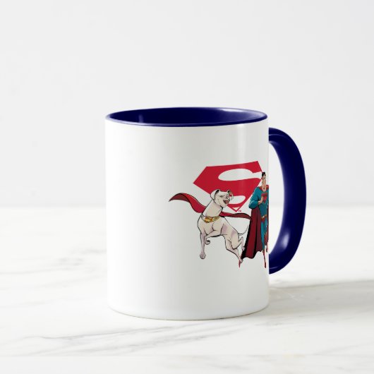 Krypto & Superman Mok (Voorkant rechts)