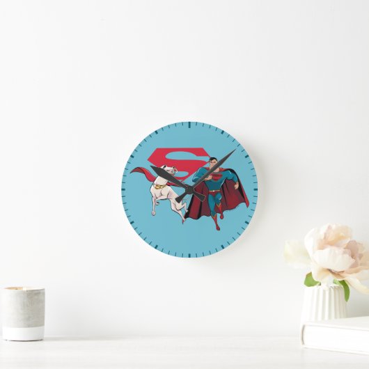 Krypto & Superman Ronde Klok (Huis)