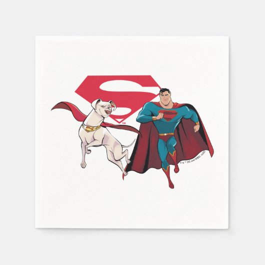 Krypto & Superman Servet (Voorkant)