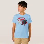 Krypto & Superman T-shirt (Voorkant volledig)