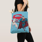 Krypto & Superman Tote Bag (Dichtbij)