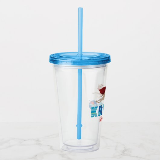 Krypto The Super-Dog Acryl Drinkbeker (Rechts)