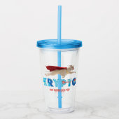 Krypto The Super-Dog Acryl Drinkbeker (Voorkant)