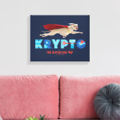 Krypto The Super-Dog Canvas Afdruk (Insitu (Woonkamer))