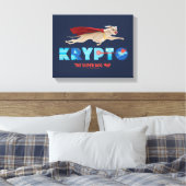 Krypto The Super-Dog Canvas Afdruk (Insitu (Slaapkamer))