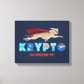 Krypto The Super-Dog Canvas Afdruk (Voorkant)
